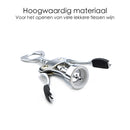 Korkenzieher Hohe Qualität – Premium Flaschenöffner aus Edelstahl – Klassischer Öffner für Wein und Bier