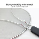 Spritzschutzdeckel – Durchmesser 29 cm – Spülmaschinenfest – Passend für die meisten Pfannen