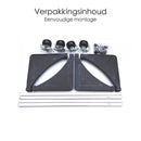 Transport Roller Verstelbaar - 300 KG - Verplaatser - Wasmachine Verhoger - Vaatwasser, Koelkast, Vriezer en Droger - Meubelroller - Transporthulp