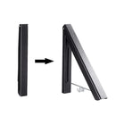 Kleiderständer Faltbar - Schwarz - Platzsparender Kleiderbügel - Wäscheständer - Kleiderorganisator