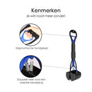 Hundekotschaufel - Handlich zu bedienen - Schwarz/Blau