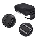 Armlehnenkissen für das Auto - Schwarz - Universal - Mittelarmlehnenkissen