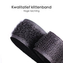 Klettverschluss – Rolle von 1 Meter – 10 cm breit – Schwarz