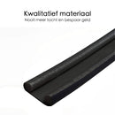 Zugluftstopper Tür - Zugrolle - 95 cm - Schwarz