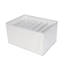 Kleding organizer - 3 stuks - Wit/Wit - Opberger voor Broeken, T-shirts, Overhemden en Topjes