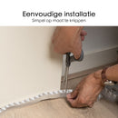 Dichtungsstreifen – 3,5 cm x 5 Meter – transparent – ​​Tür und Fenster – selbstklebend