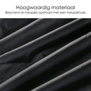 Schutzhülle für Gartenmöbel - 213 x 132 x 74 cm - Schwarz - Wasserdicht - Abdeckung