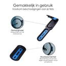 Fiets Ophangbeugel - Zwart / Blauw - Muurhouder fiets - Muurbeugel Wandhouder Wandbeugel