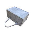 Luiertas Vilt - Grijs - Vilt - 32 x 22 x 19 cm - Luier Organizer - Draagbare Organiser met Handige Vakken - Verzorgingstas