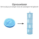 Hängende Aufbewahrung - Kinderzimmer - Faltbar - 4 Fächer - Blau