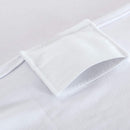 Stuhlhussen - 10 Stück - Weiß - Schützen Sie Ihre Stühle stilvoll