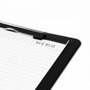 Conferentiemap A4 - Zwart - Inclusief calculator - Luxe Schrijfmap Opbergmap