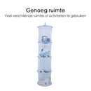 Hängende Aufbewahrung - Kinderzimmer - Faltbar - 4 Fächer - Blau