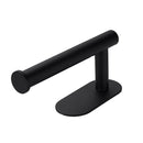 Toiletrolhouder - Zwart - Zelfklevend - Industriële WC rolhouder - RVS