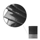 Schuhbeutel 12 Stück - Schuhorganizer - Filz - Transparentes Fenster - Aufhängbar - Kordelzug - 44 x 32 cm