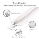 Matratzenkeil mit Gurt - Liebesbrücke - Bettverbinder - Zwischenstück Matratze