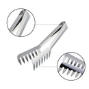 Nudelzange - Spaghettizange - Servierzange für die Pasta - Küchenzange - Nudelzange - Edelstahl - 20,5 x 8,5 x 3,5 cm