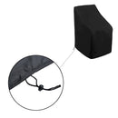 Tuinstoel Beschermhoes - 120 x 65 cm - Zwart - Waterbestendig - Bescherm je tuinstoelen met deze beschermhoes