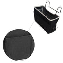 Bedside Pocket - Bed Opbergzak - Katoen - Zwart