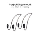 Autogarderobe - Autoaufbewahrungshaken - Taschenhaken - Diamantoptik - 2 Stück
