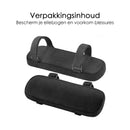 Armlehnenkissen Bürostuhl - Universal - Schwarz - 2 Stück