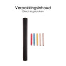 Tafelfolie - 200x45 cm - Wandsticker - Inklusive Kreiden