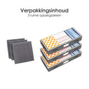 Bed Organizer - Ruime Opbergzakken - Grijs - 3 stuks - Onderbed tas