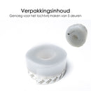 Dichtungsstreifen – 3,5 cm x 5 Meter – transparent – ​​Tür und Fenster – selbstklebend