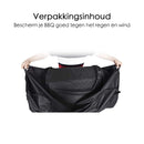 BBQ Hoes - Waterproof - Verstelbaar - 152 x 76 x 120 cm - Zwart - Barbecue Hoes