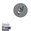 Aufbewahrungstasche für Tür – 5 geräumige Aufbewahrungsfächer – 120 cm x 33 cm – grau – Türorganizer