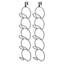 Hutablage - 10 Stück - Schwarz - Mützenablage - Aufbewahrung für Mützen und Hüte - Organizer für Mützen