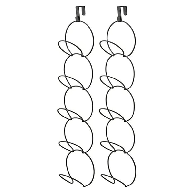 Hutablage - 10 Stück - Schwarz - Mützenablage