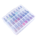 Nagellak Organizer - Koffer met Vakverdeling - Ruimte voor 48 Verschillende Nagellakpotjes - 35 x 30 cm - Kunststof - Naaigarenopbergkoffer