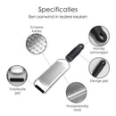 Handrasp - Inclusief Vingerbescherming En Schoonmaakborstel - RVS