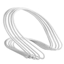 Hutablage - 10 Stück - Weiß - Mützenablage - Aufbewahrung für Mützen und Hüte - Organizer für Mützen